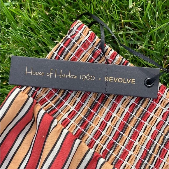 ✨NWT✨House of Harlow Striped Maxi Skirt - Picture 6 of 7